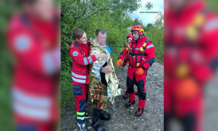 Порятунок чоловіка на річці Прут