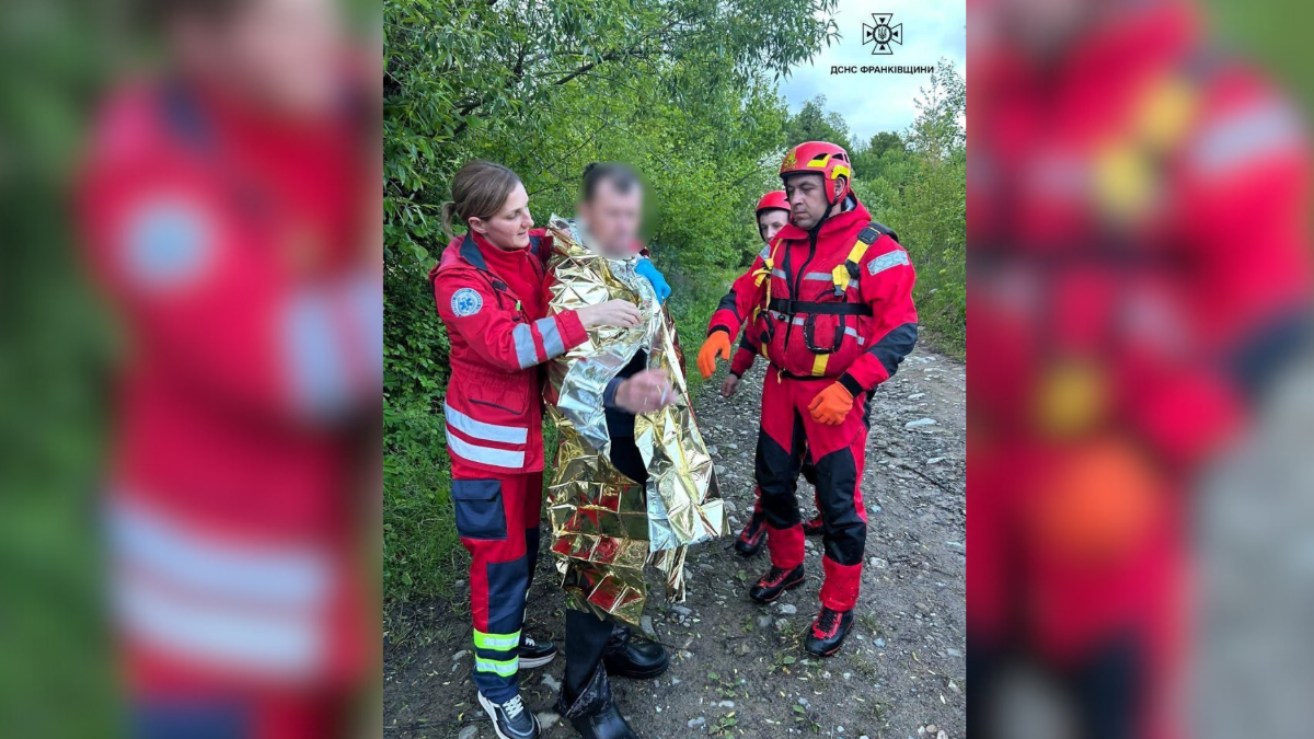 Порятунок чоловіка на річці Прут