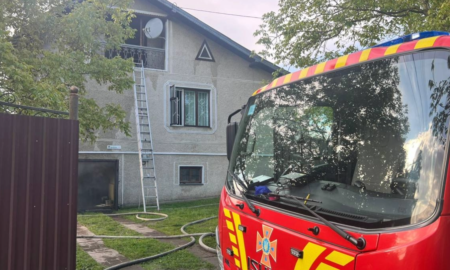 Пожежа у селі Колодіївка