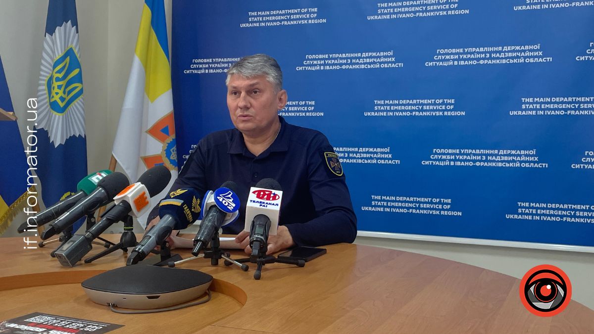 Олег Кушнірук на брифінгу 