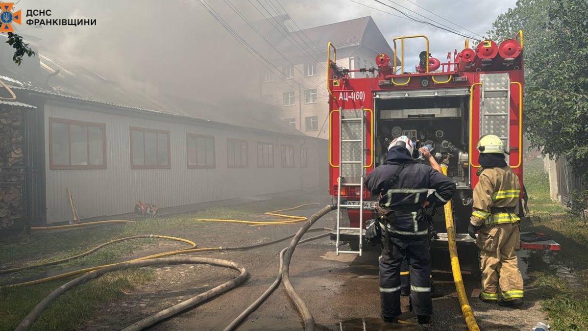 Пожежа у Рожнятові