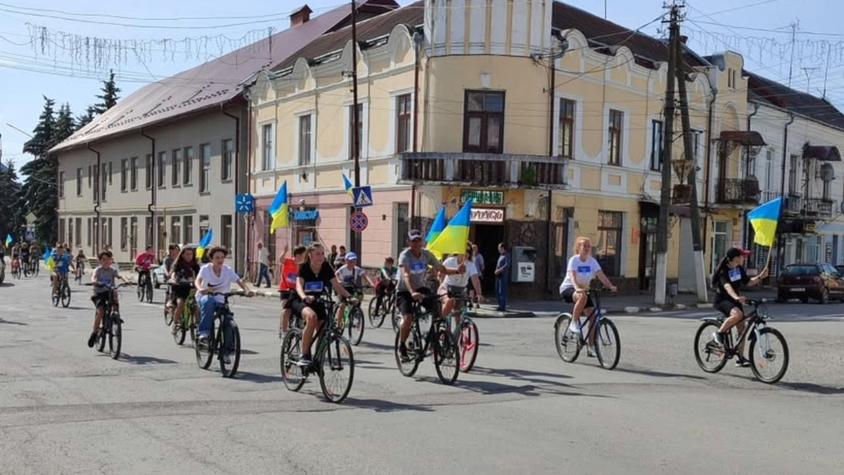 Велопробіг пам'яті у Тлумачі