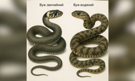 Вужі на Прикарпатті