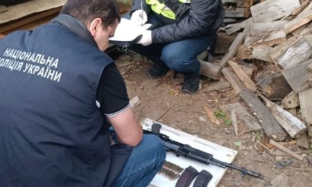 Вилучення зброї на Прикарпатті