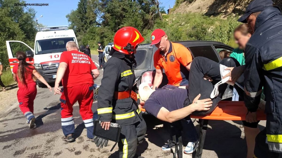 Лобове зіткнення у Верховині