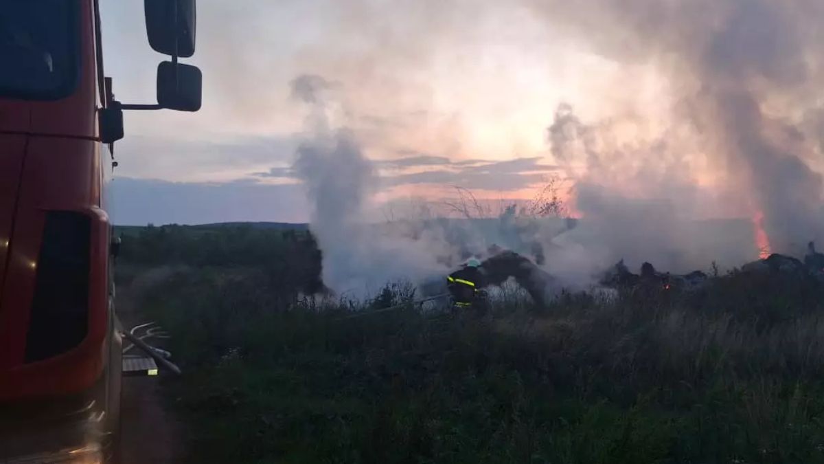 Масштабна пожежа на Франківщині