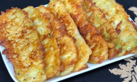 Рецепт сирних кабачків
