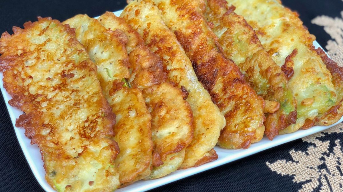 Рецепт сирних кабачків