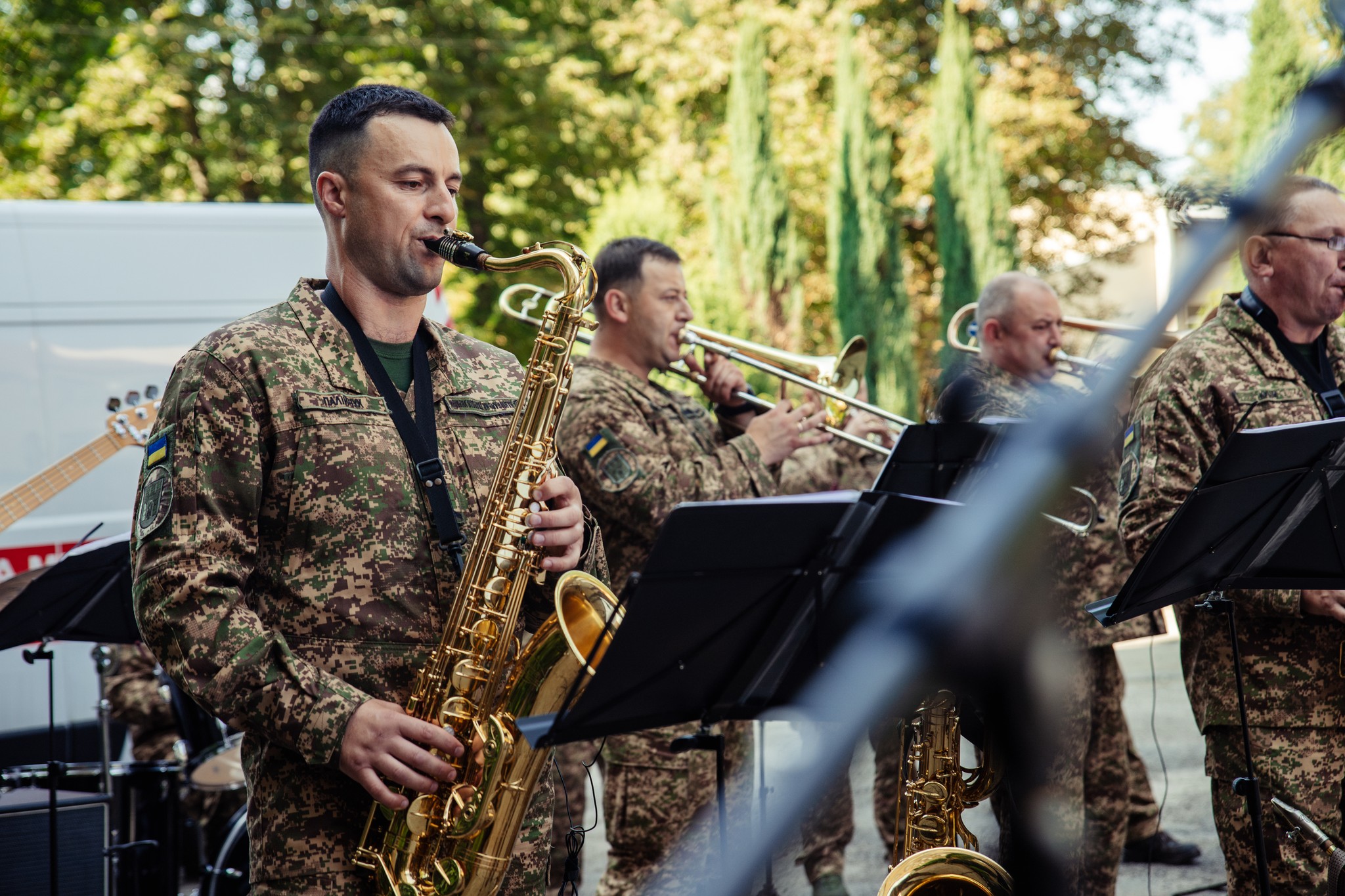 Оркестр 50-го полку імені полковника Семена Височана Національної гвардії України.