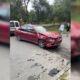 23 вересня в Івано-Франківську нетвереза водійка легковика у стані сп’яніння зіткнулася з двома припаркованими авто, після чого врізалася у бетонну конструкцію