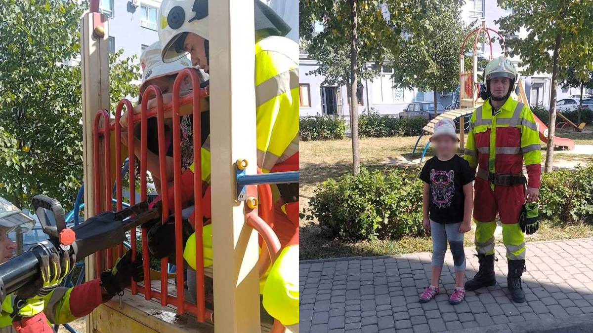 2 вересня у селі Крихівці Івано-Франківської територіальної громади нога дитини застрягла у конструкції дитячої гірки