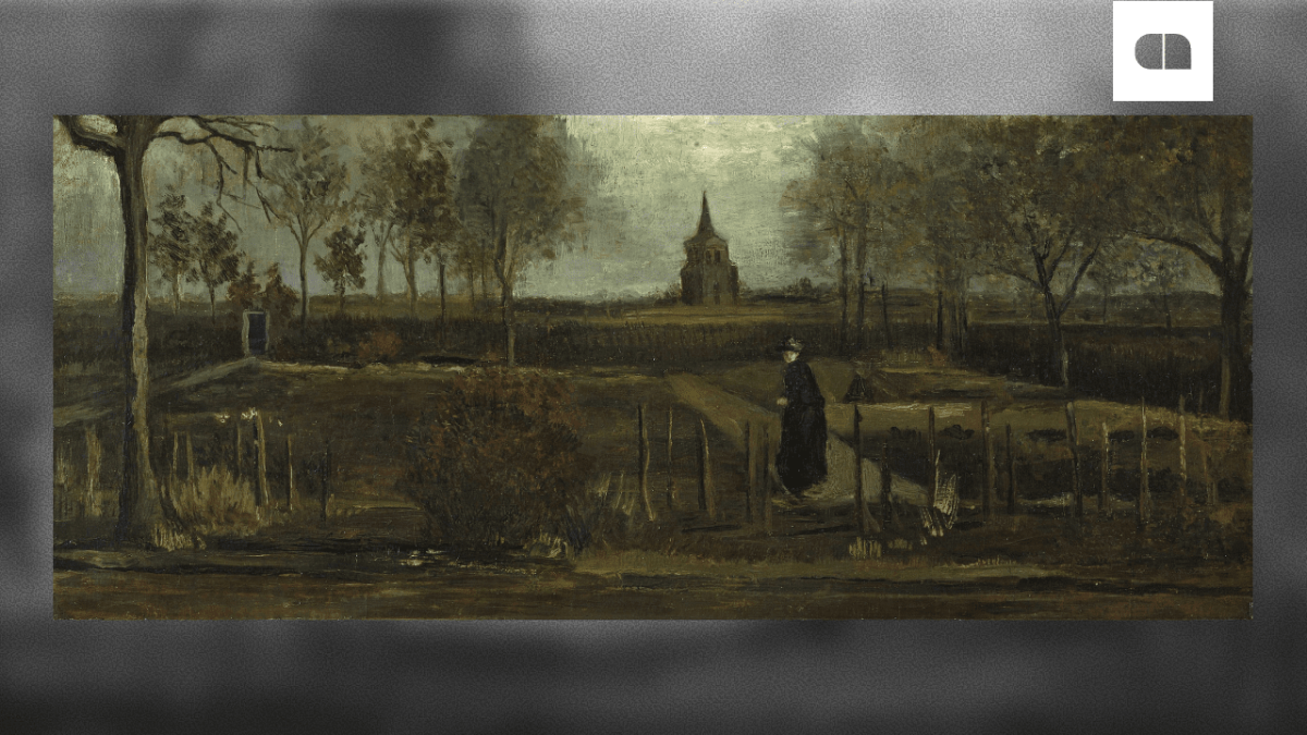 Картина «Весняний Сад» ваг Ґоґа