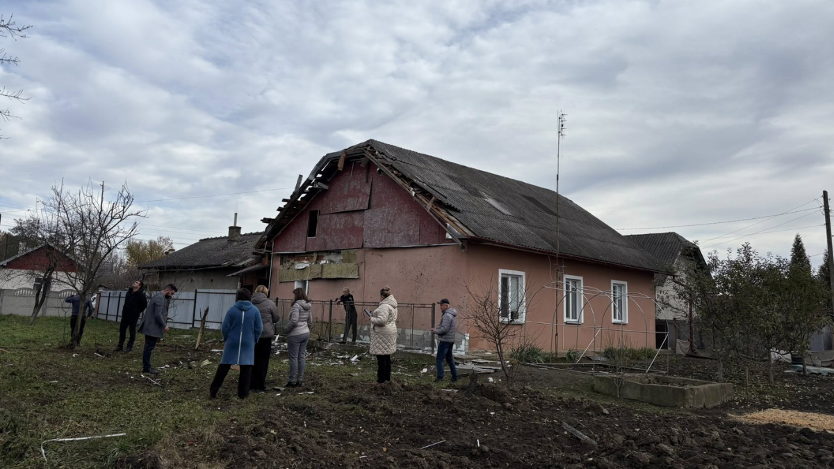 Внаслідок атаки російської федерації на Прикарпаття пошкоджено домогосподарства у Єзупільській територіальній громаді