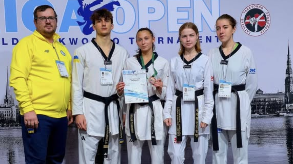 Учасники міжнародного рейтингового турніру з тхеквондо «RIGA OPEN».
