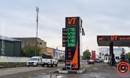 Яку вартість пального пропонують автозаправки Франківська цього тижня