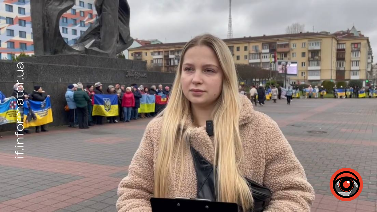 30 листопада в Івано-Франківську відбулася акція-нагадування про військовополонених, цивільних та зниклих безвісти