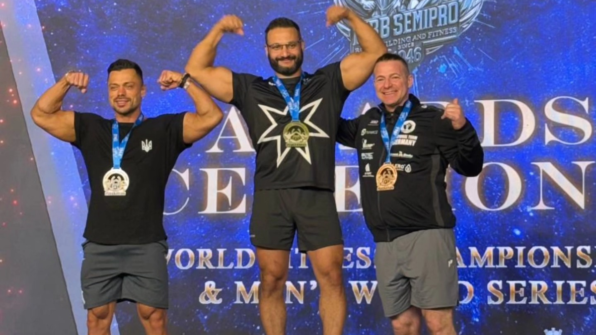 Бодібілдер Федір Хашалов - призер чемпіонату світу IFBB