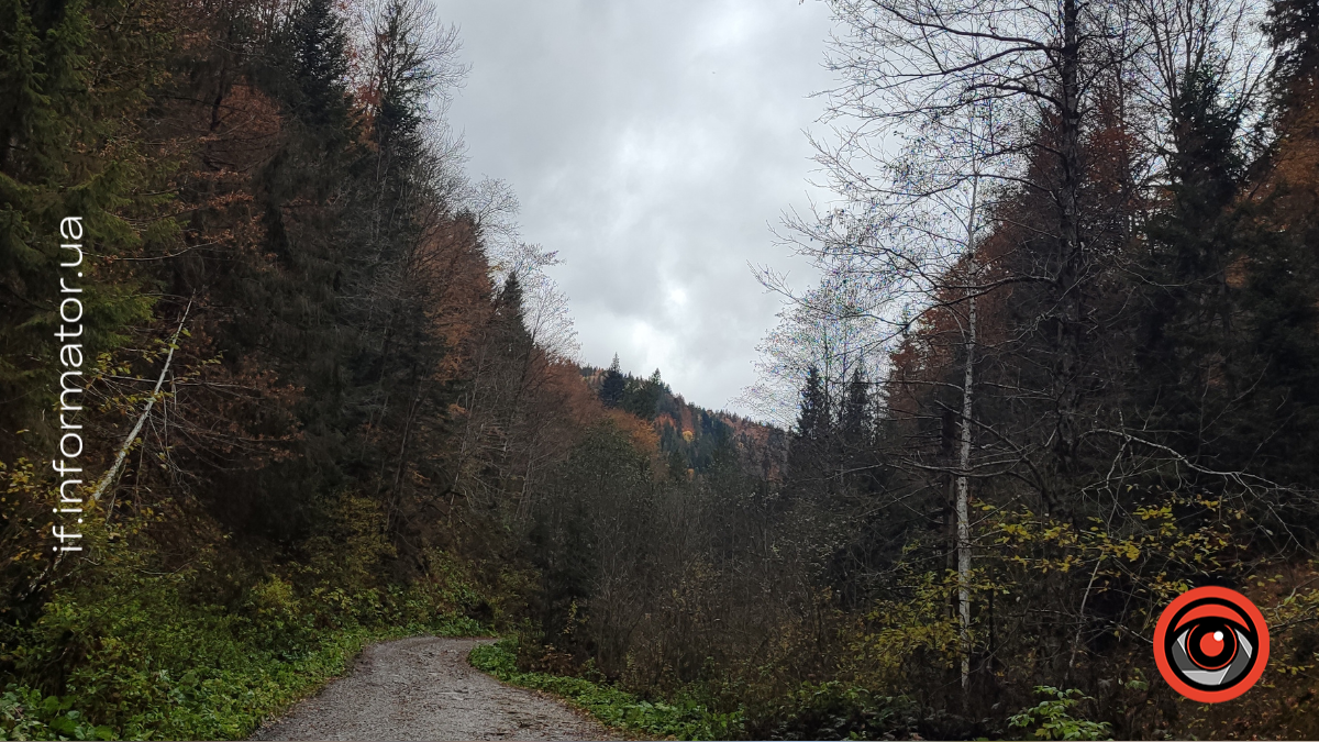 Дорога до водоспаду Гук