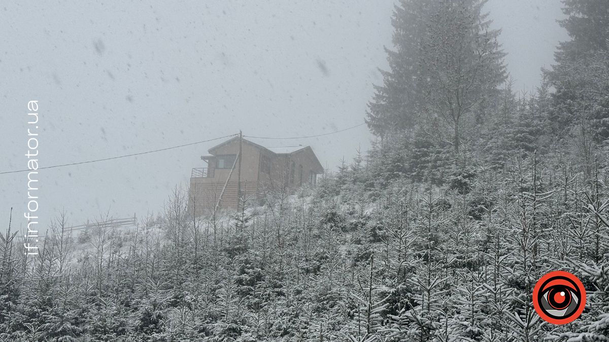 Перший сніг на Гуцульщині