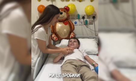 Максиму Цуцману з Рожнятова зробили ін’єкцію від хвороби Дюшена