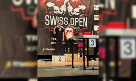 Студент з Франківська Станіслав Тулик здобув 2 срібні медалі на міжнародному турнірі з армрестлінгу