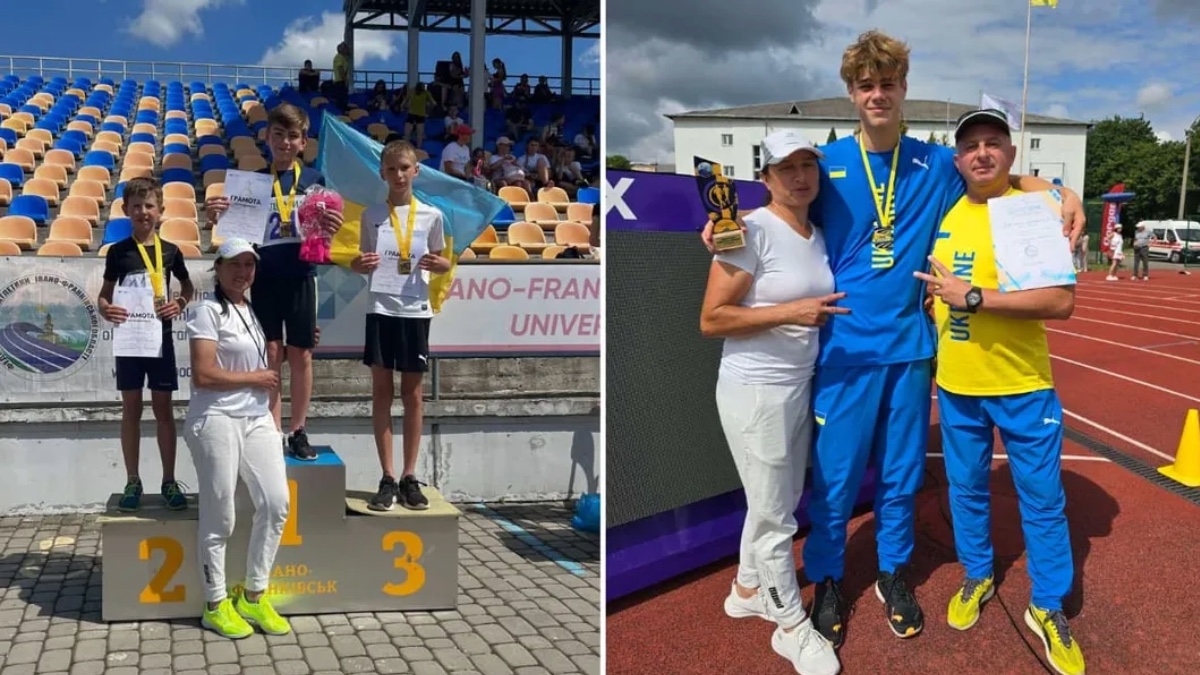 Світлана Дорундяк разом зі своїми вихованцями