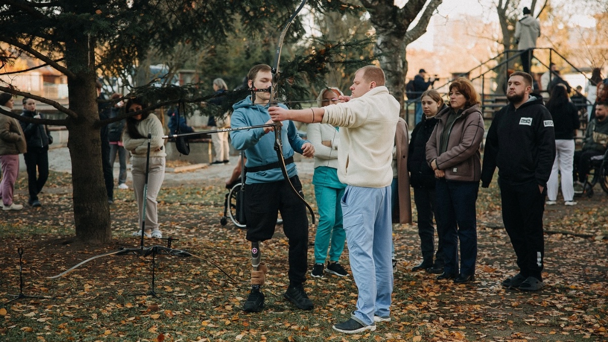 Адаптивний сквер в Івано-Франківську