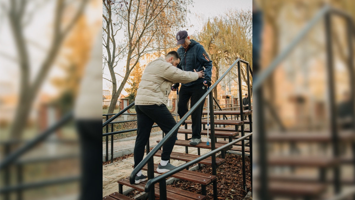 Адаптивний сквер в Івано-Франківську