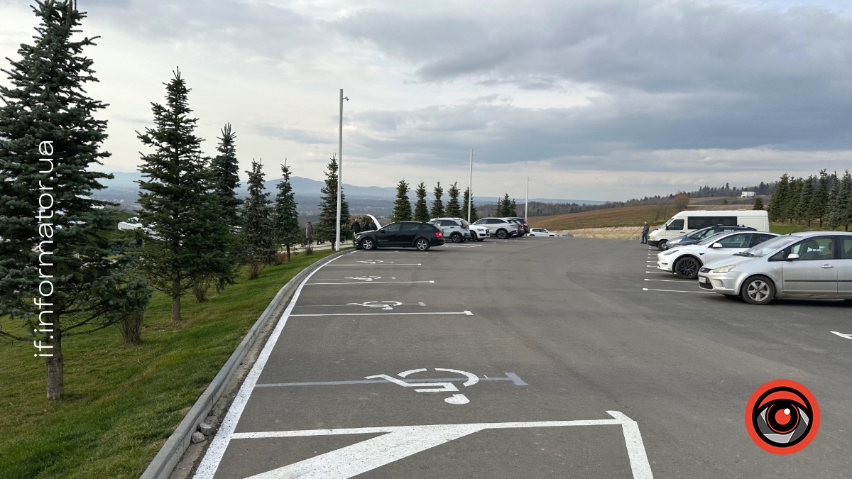 Паркомісця поблизу Відпустового центру блаженного священномученика Симеона Лукача