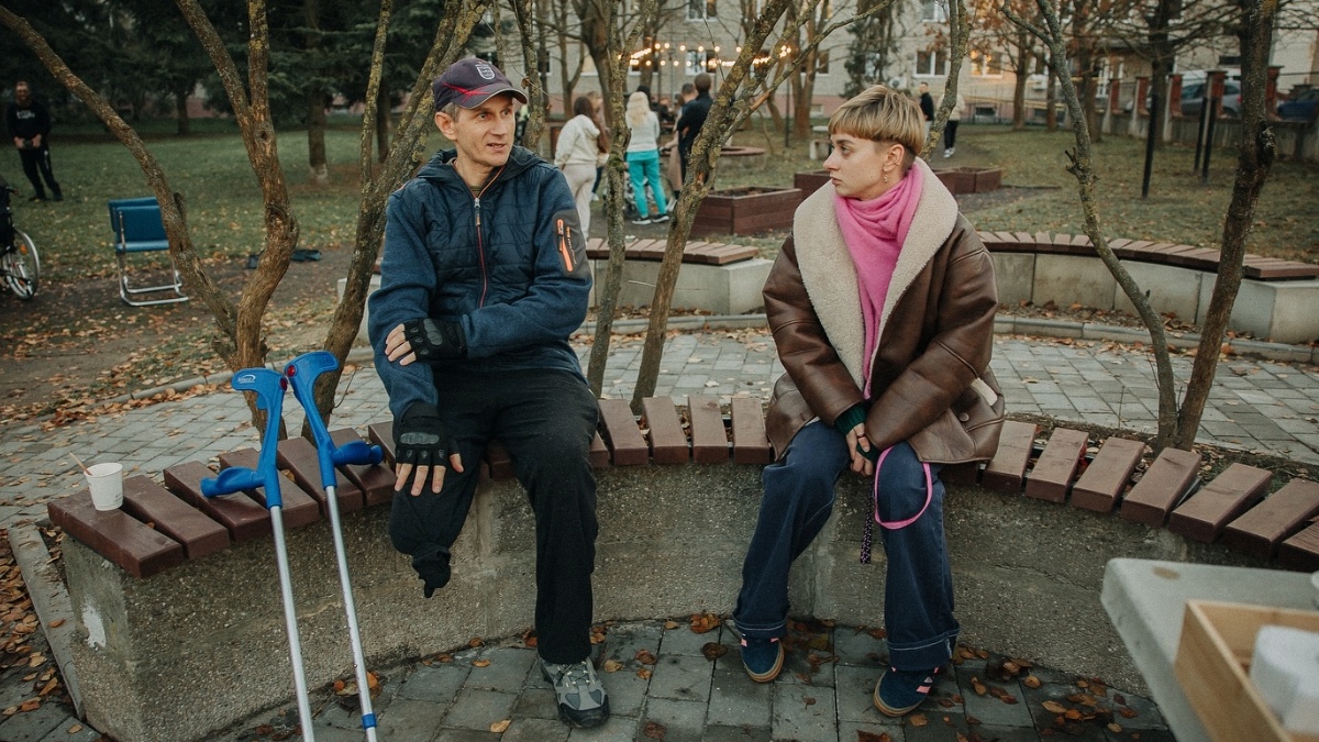 Адаптивний сквер в Івано-Франківську