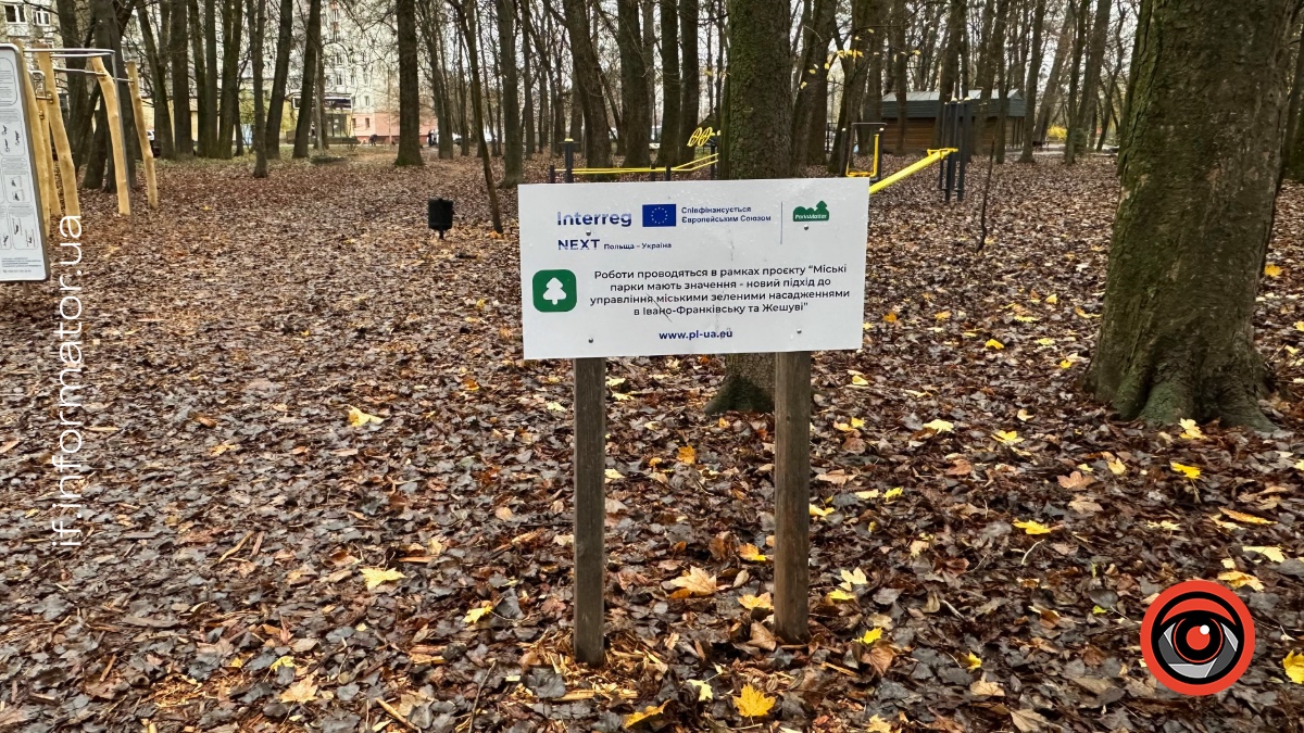 У парку на вул. Молодіжній станом на 12 листопада 2025 року