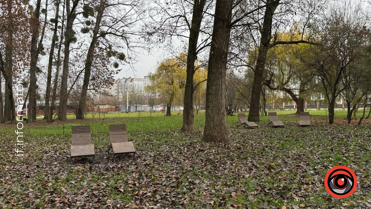 У парку на вул. Молодіжній станом на 12 листопада 2025 року