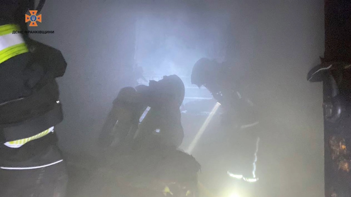 Пожежа у Франківську