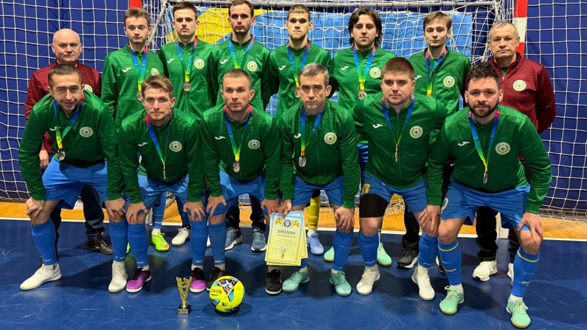 Збірна Івано-Франківської області стала призером чемпіонату України з футзалу серед спортсменів з порушеннями слуху