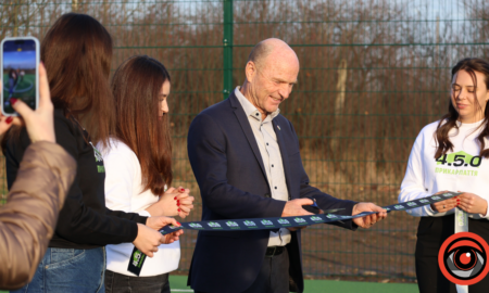 В одному з реабілітаційних центрів Франківщини відкрили новий спортивний майданчик