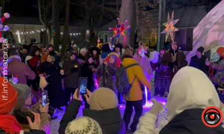 В Івано-Франківську відбулася міська вулична коляда