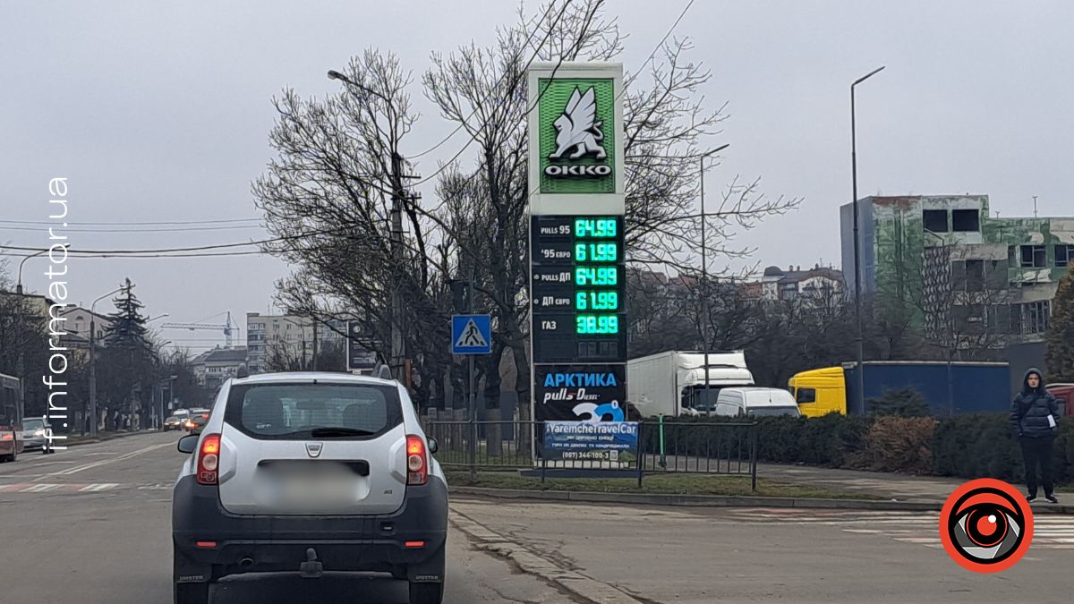 АЗК ОККО станом на 20 грудня