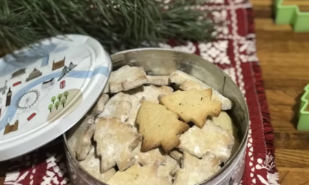 Пісочне печиво з волоськими горіхами