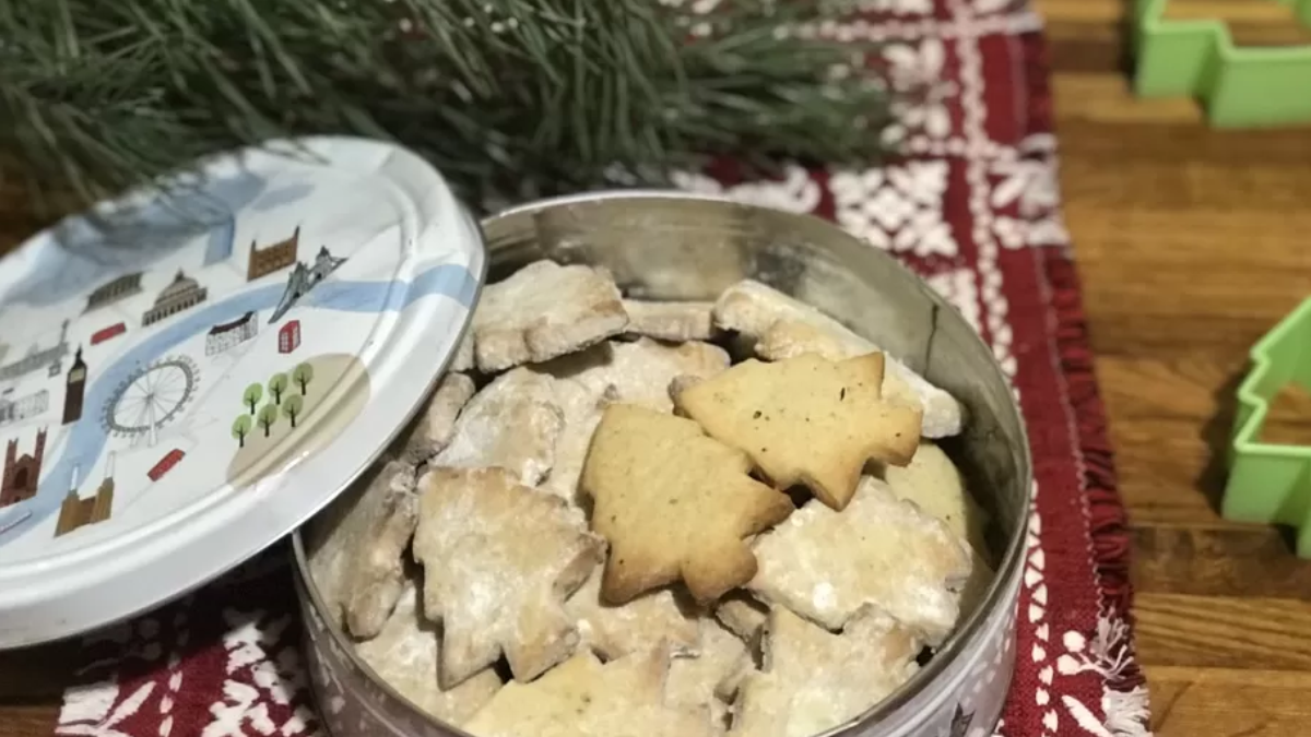 Пісочне печиво з волоськими горіхами