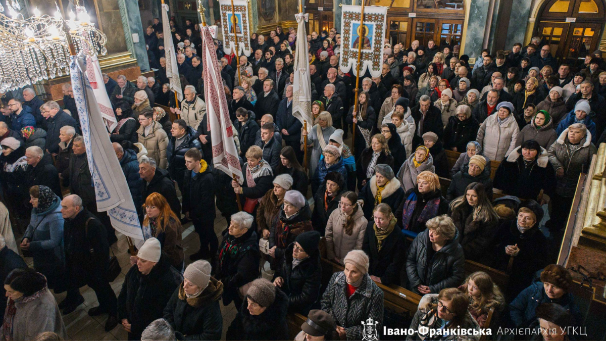 Різдвяні богослужіння в Архікатедральному і Митрополичому соборі Воскресіння Христового