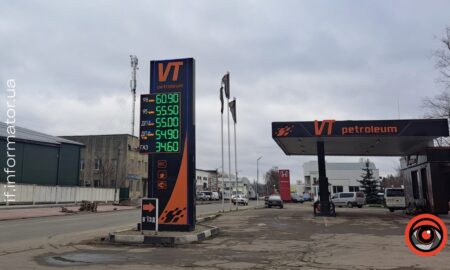 Скільки коштує пальне на заправках Прикарпаття цього тижня
