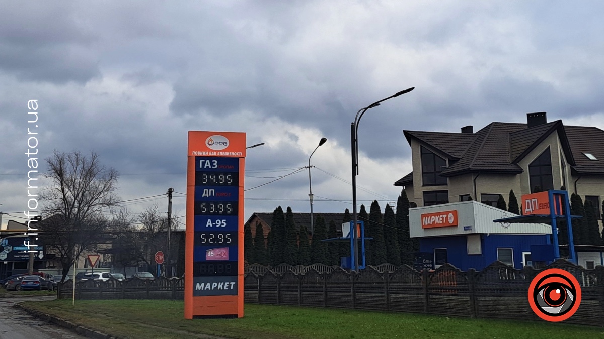 Автозаправка на Франківщині