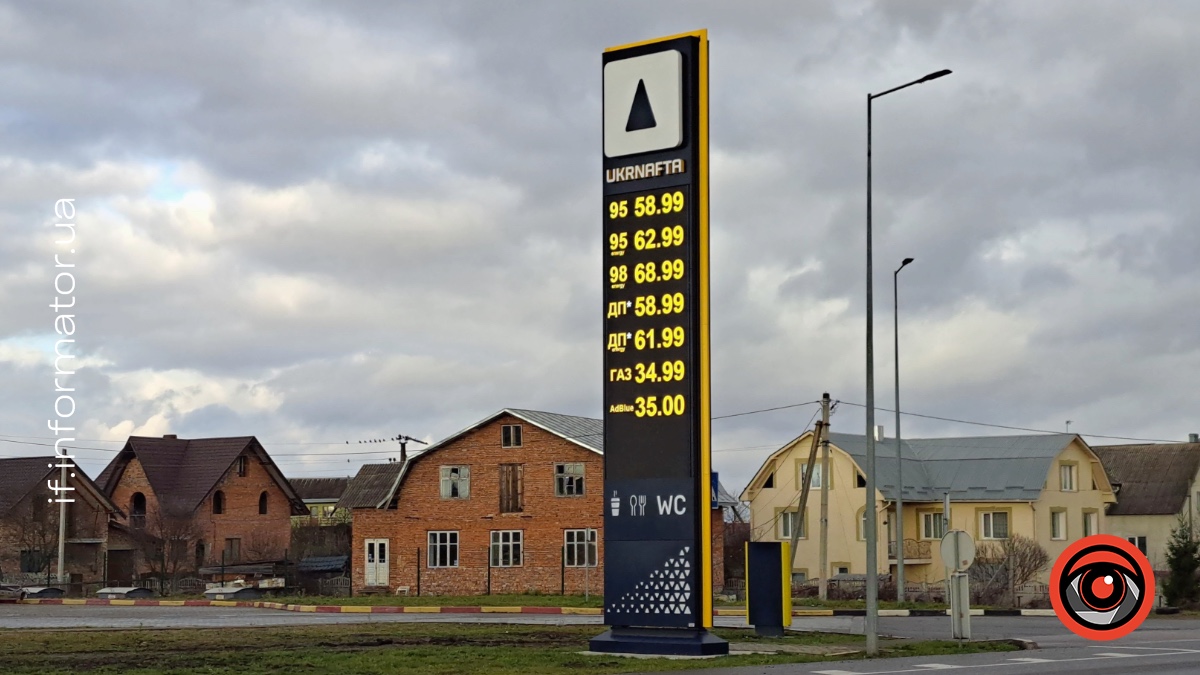 Автозаправка на Франківщині