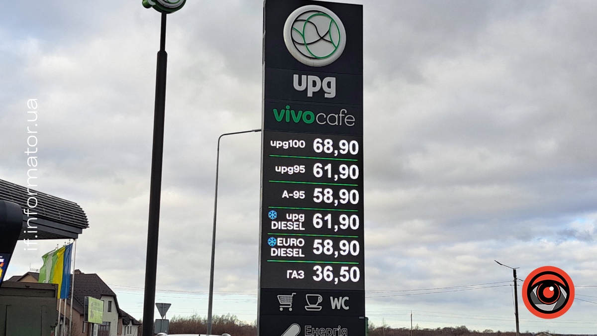 Автозаправка на Франківщині