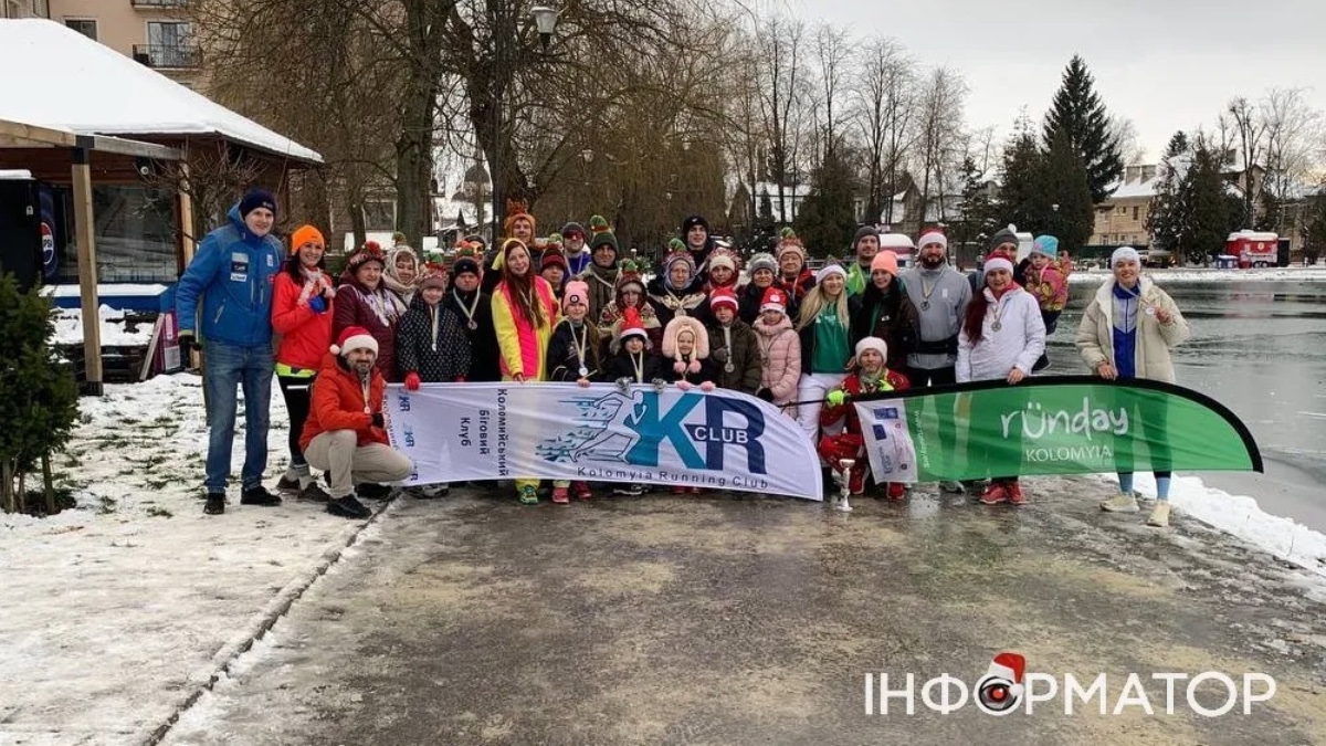 Благодійний забіг «Santa Run» у Коломиї, 27 грудня