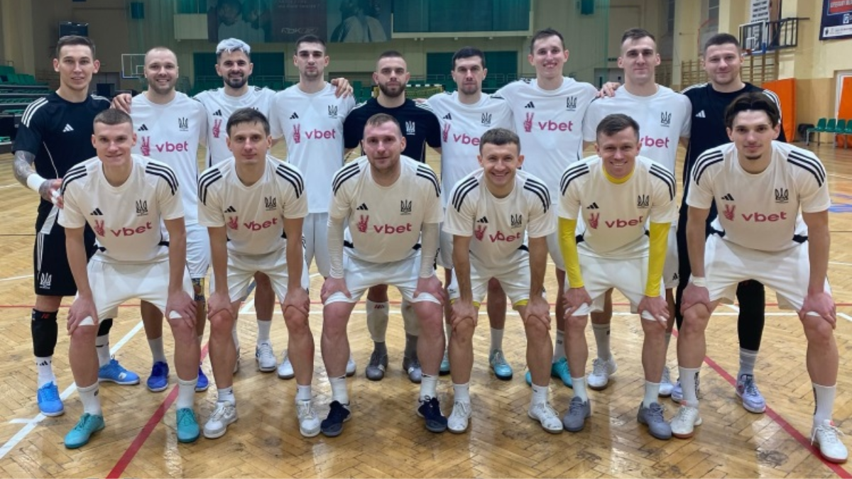 Матч Євро-2026 з футзалуУкраїна-Франція