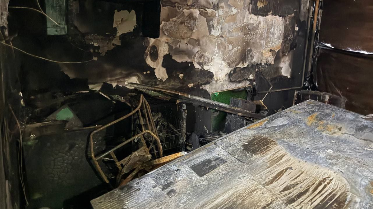 В Угорниках згоріла квартира сім’ї загиблого бійця