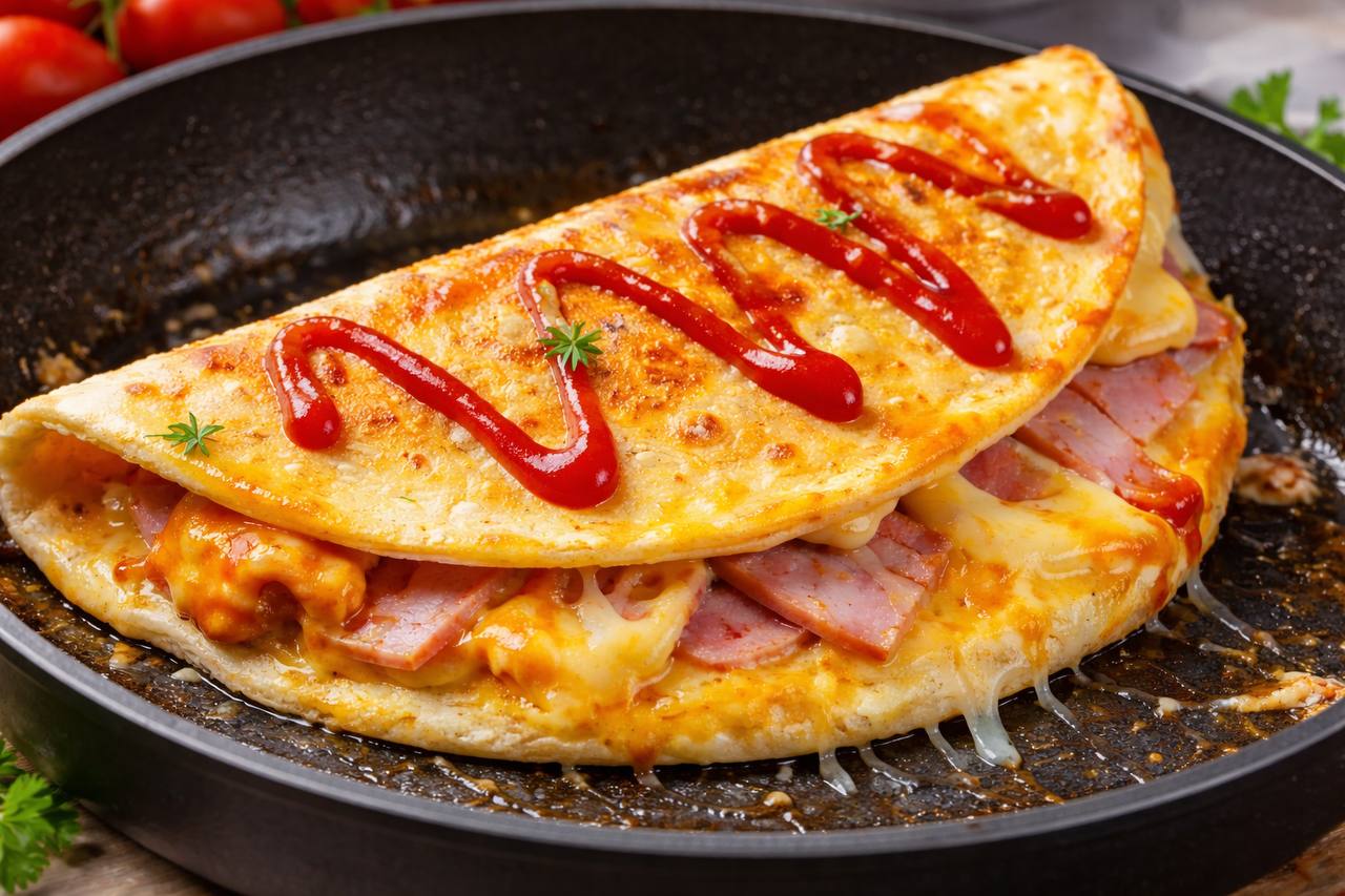 Лінивий рецепт: сирна тортилья на сковороді