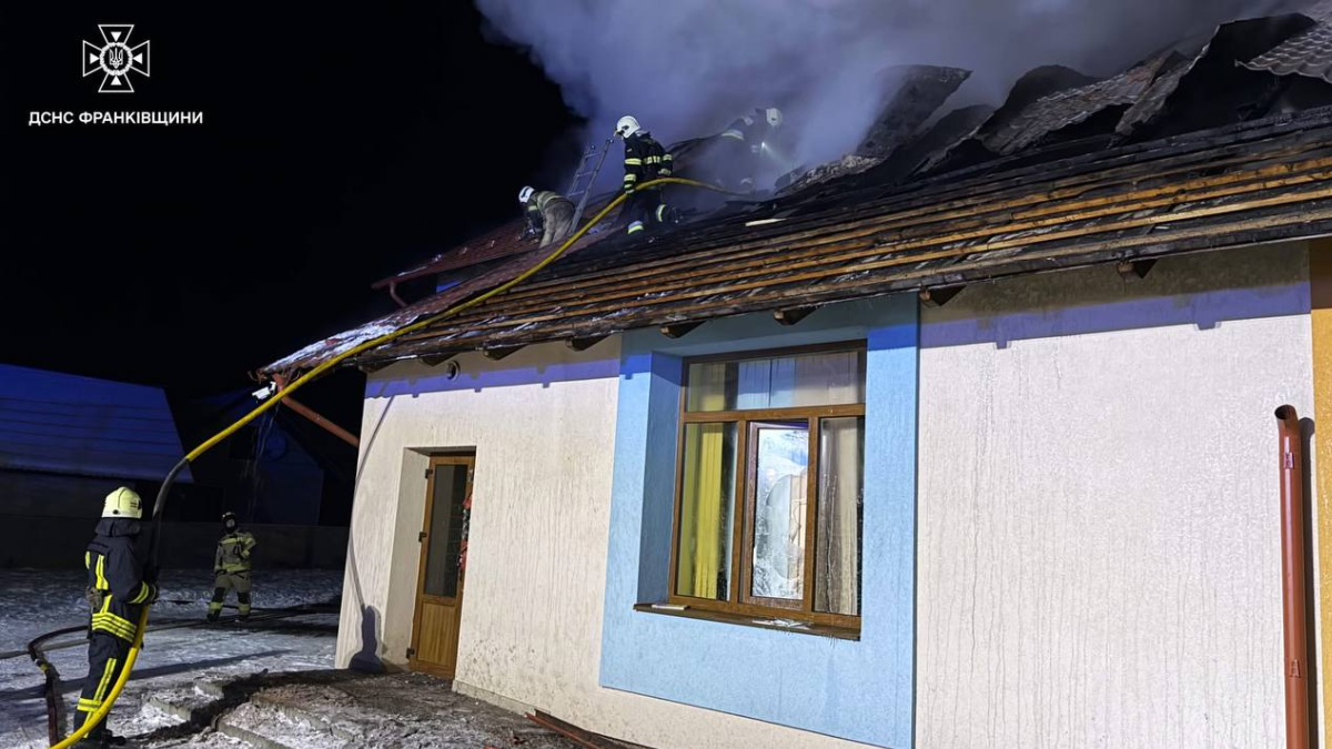 Пожежа у приватній школі у Коломиї