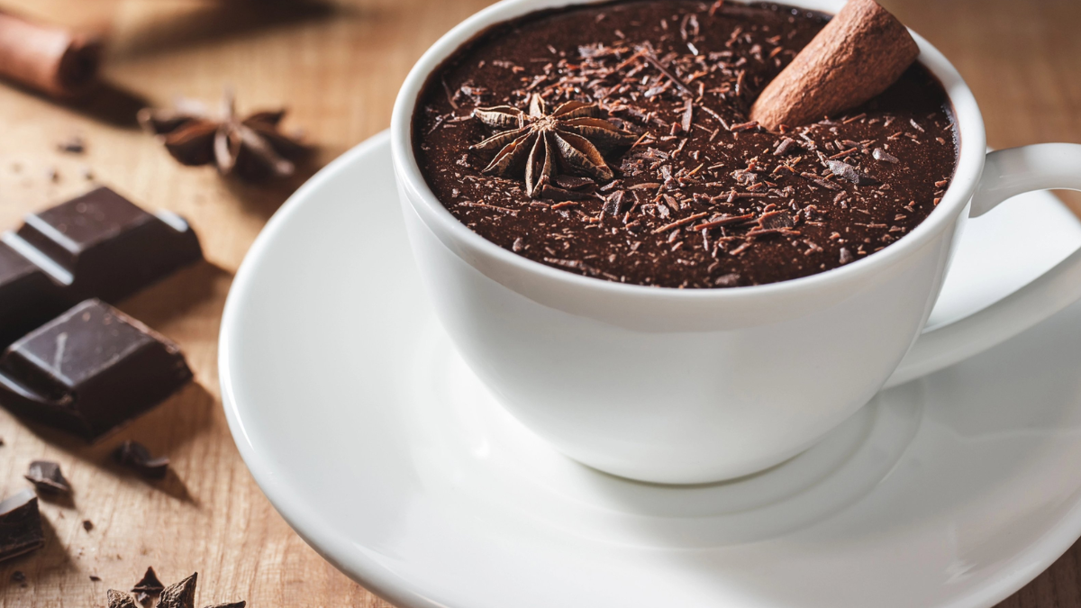 рецепт гарячого шоколаду з чаєм